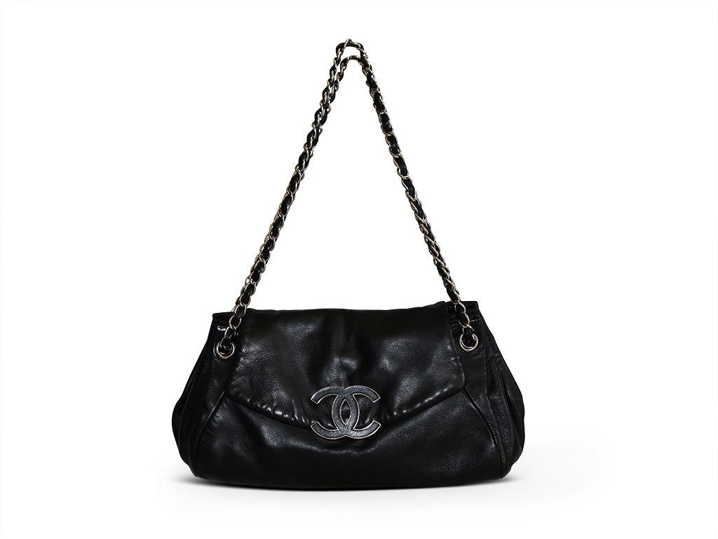 ACCORDION LEATHER BAG